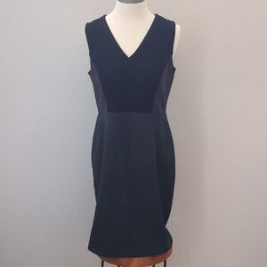 LOFT Elegant Black Sleeveless Dress